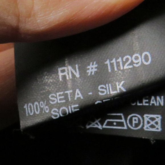 Derek Lam silk‎ two tone button front blouse - Picture 5 of 6